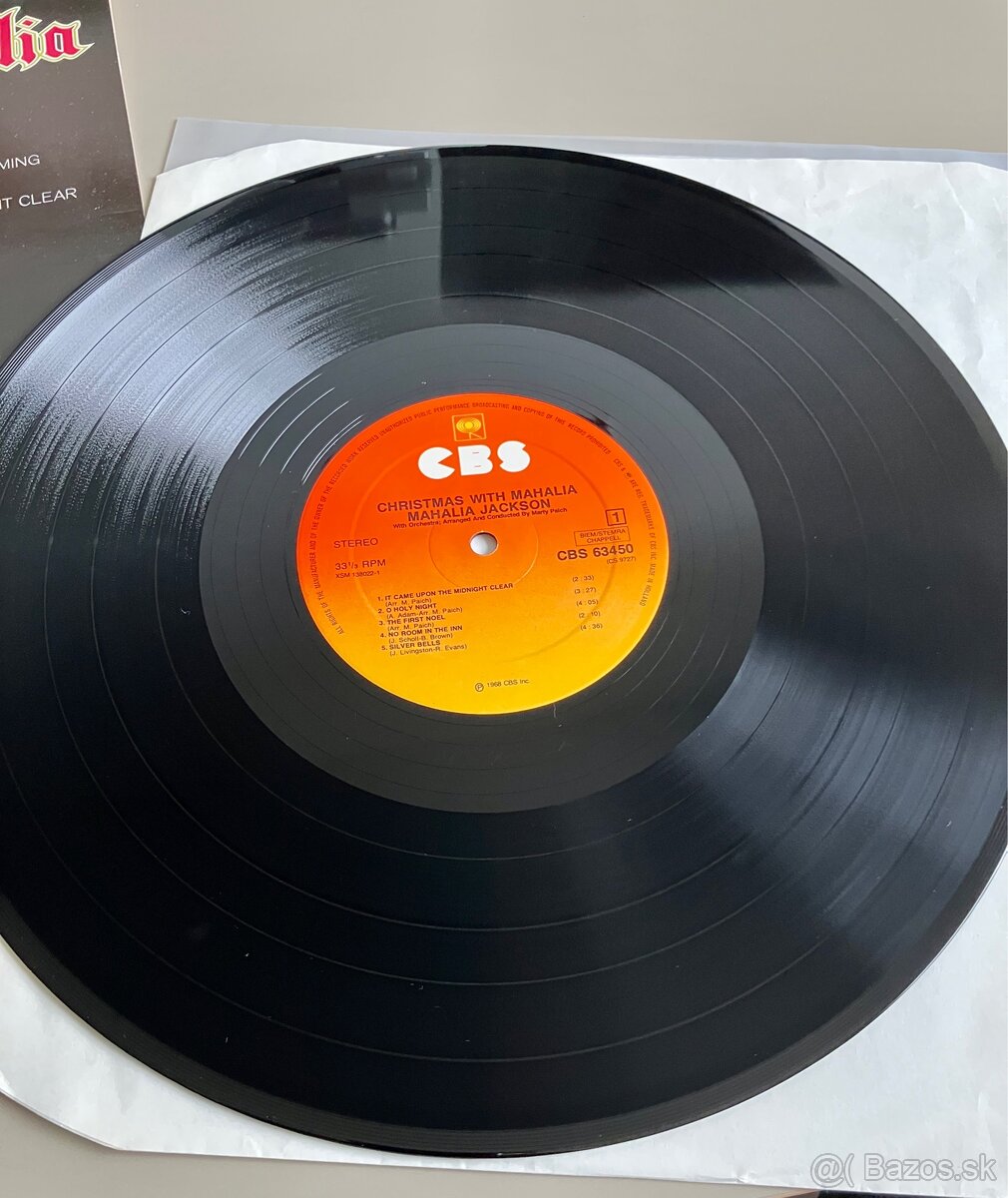 LP Mahalia Jackson - Christmas With Mahalia - 3