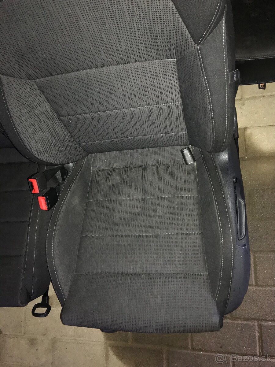 Sedačky superb 3 sedan látkové vyhrievané - 3