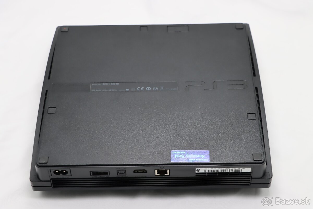 PS3 Slim CECH-3004B 160GB + 2 ovládače + 2 hry - 3