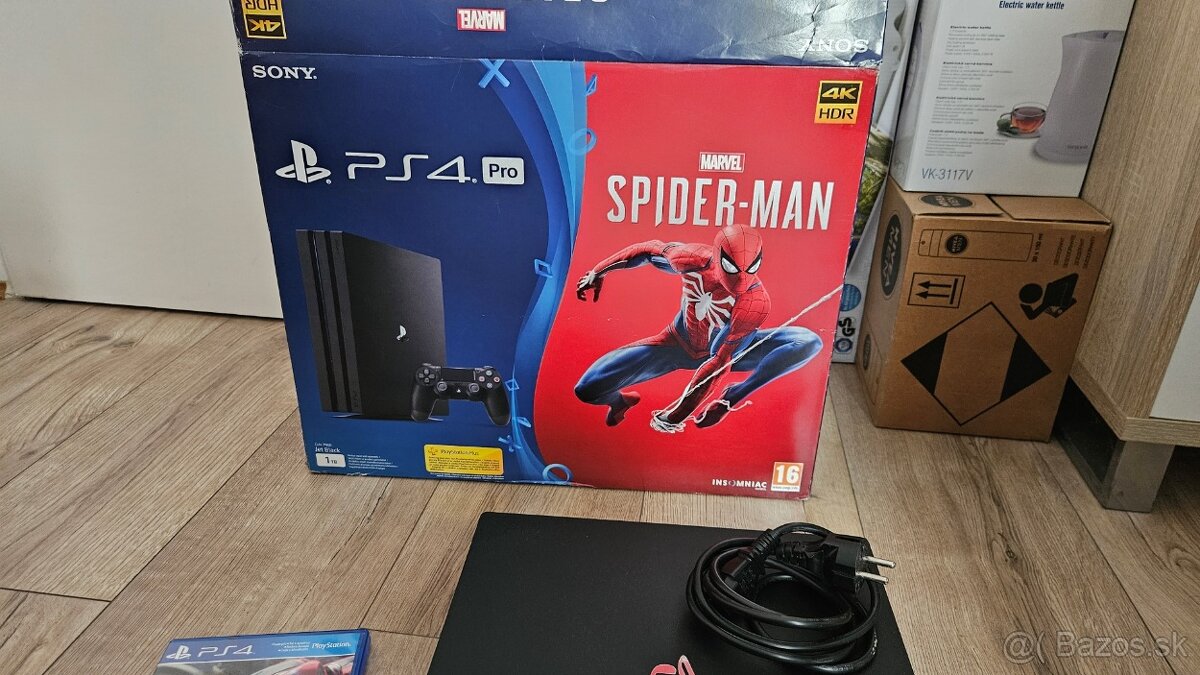 Sony Playstation 4 Pro 1TB + joypad a hra + krabica - 3