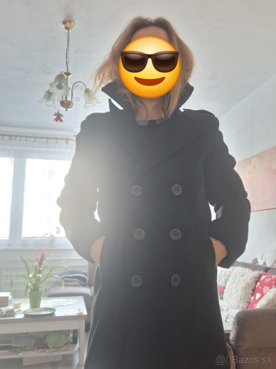 Čierny kabát veľ.36 - 3