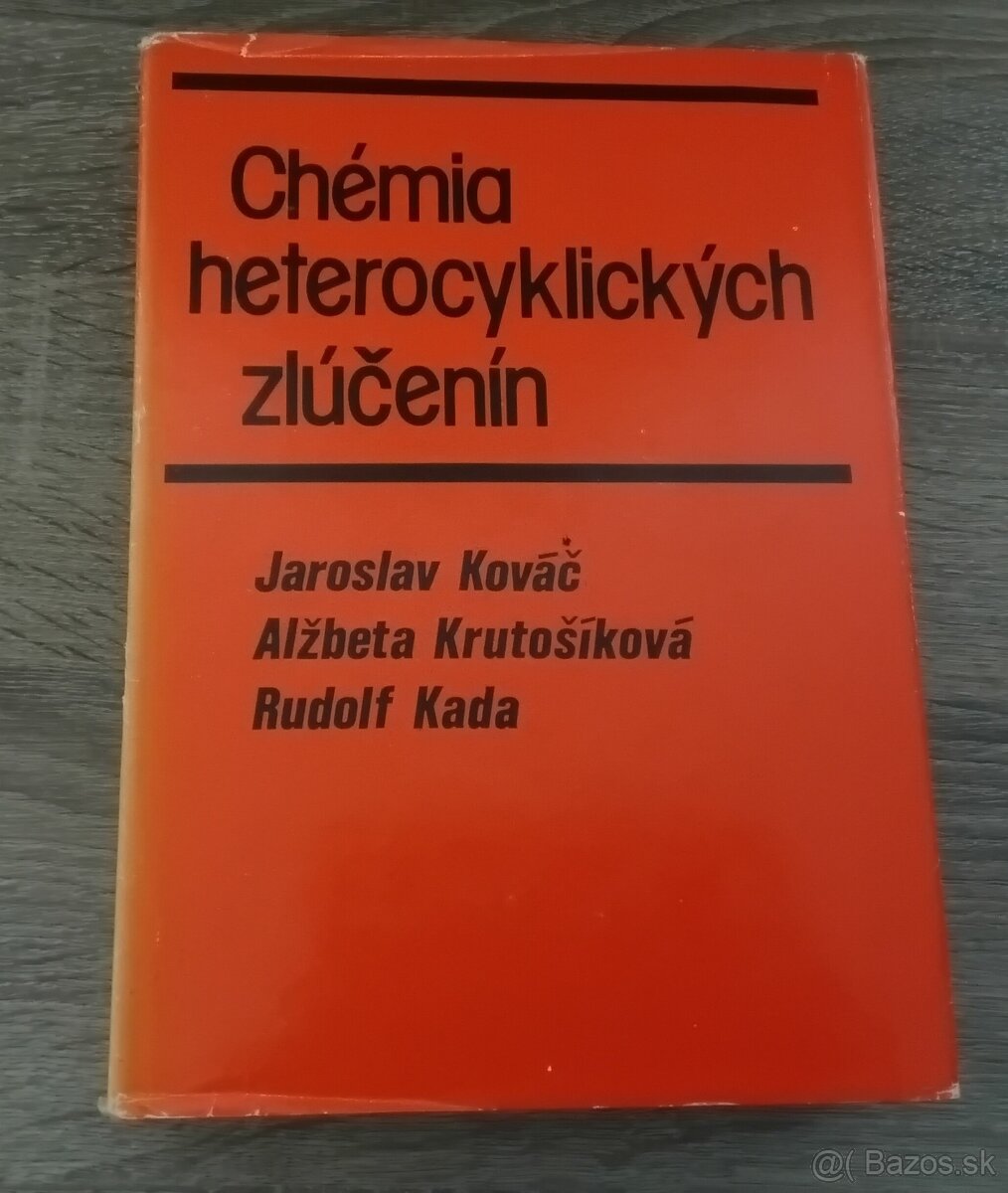 VŠ učebnice - štúdium na PF UPJŠ - odbor chémia. - 3