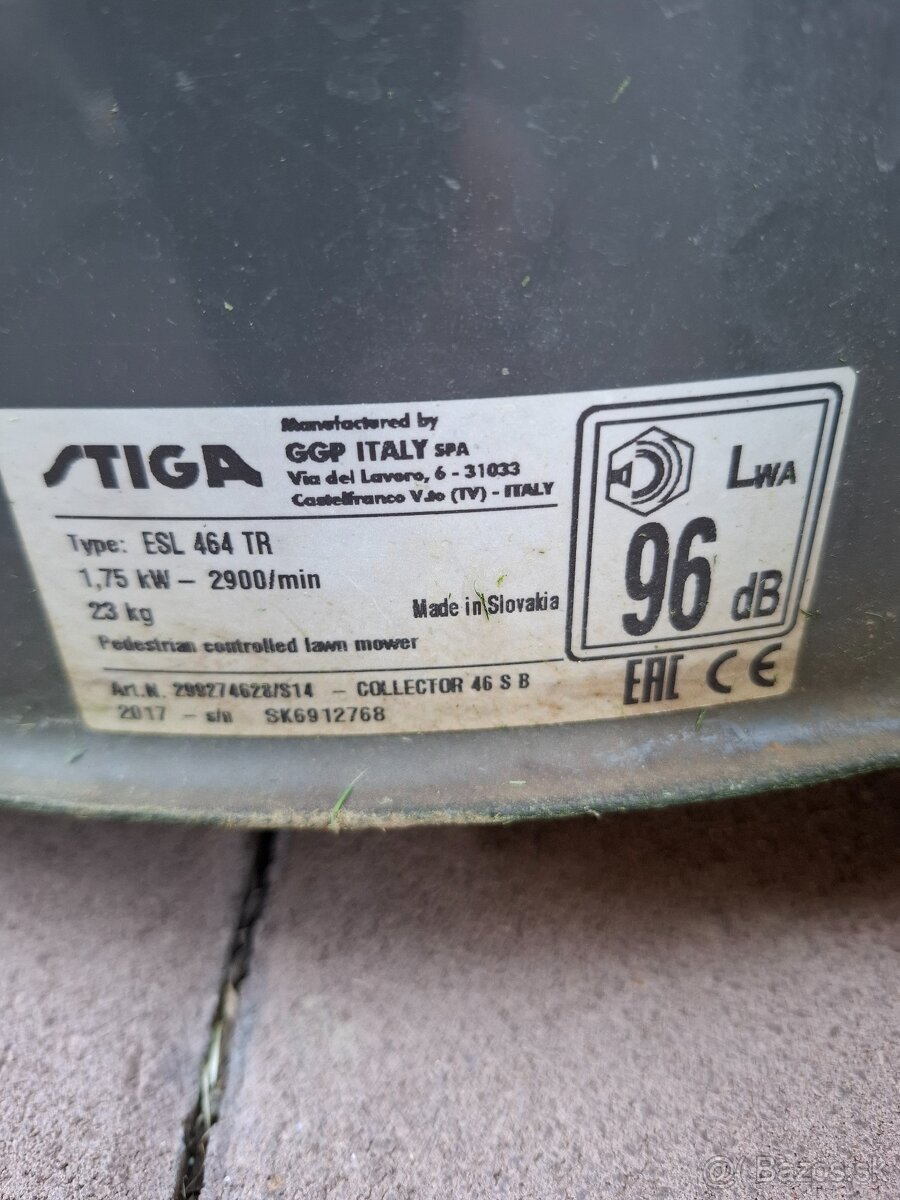 Predam kosacku STIGA - 3
