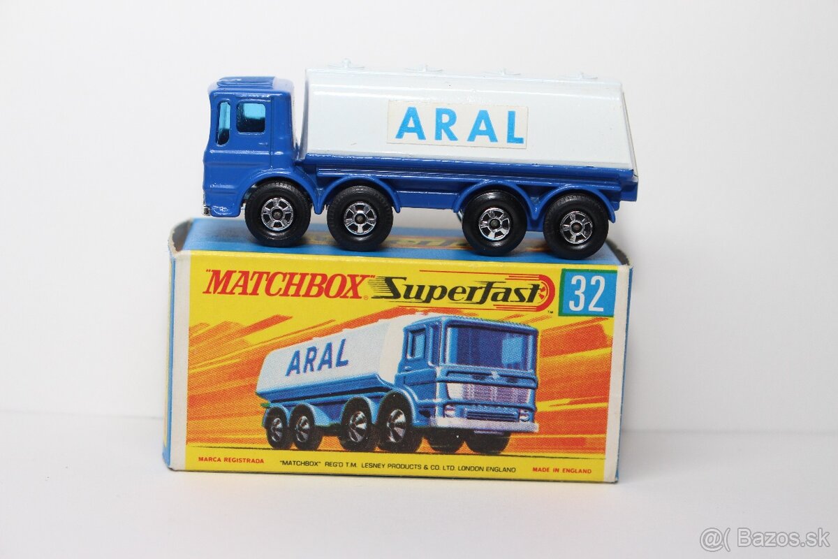 Matchbox SF Aral tank wagen - 3