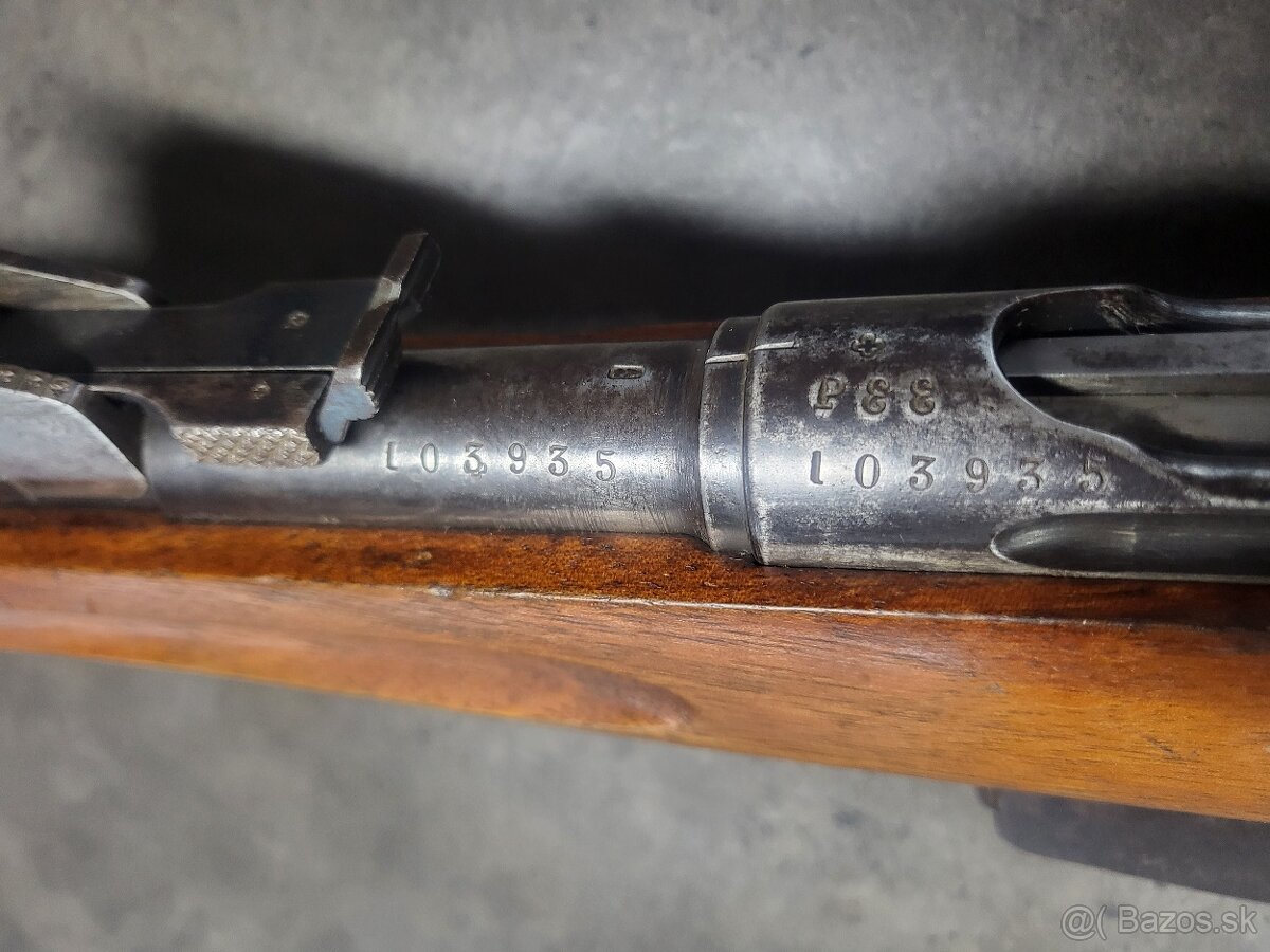 Guľovnica opakovacia Schmidt Rubin MODEL 1889 - r.v.1891 - 3