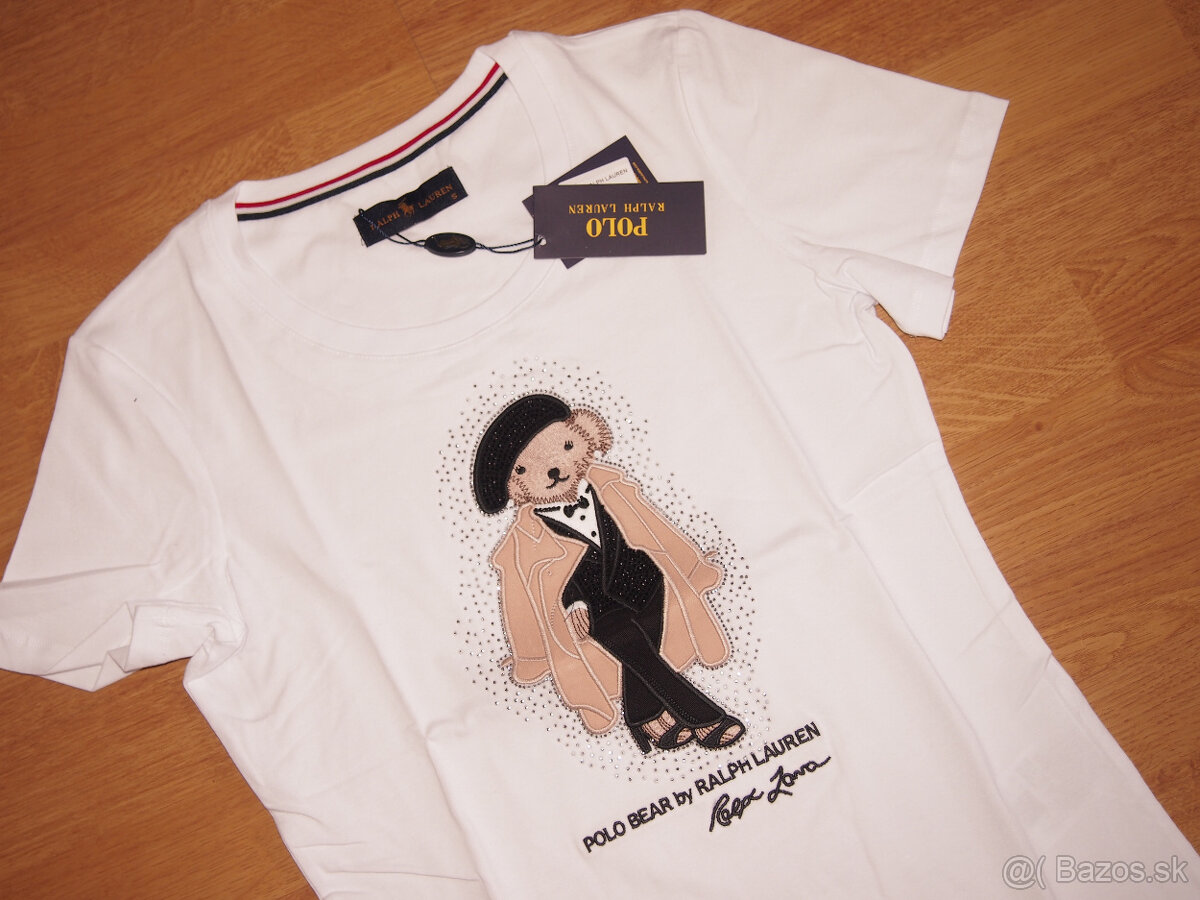 Ralph Lauren dámske biele tričko - 3