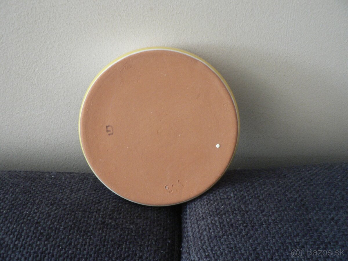 Modranská keramika svietnik,popolník - 3