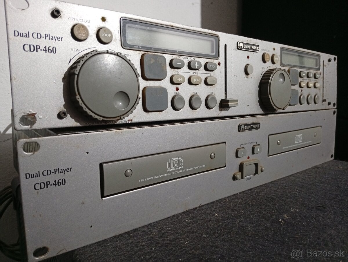 Cd prehrávače Omnitronic CDP 460 - 3