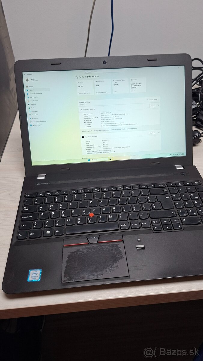 Predam notebook Lenovo ThinkPad E560 - 3