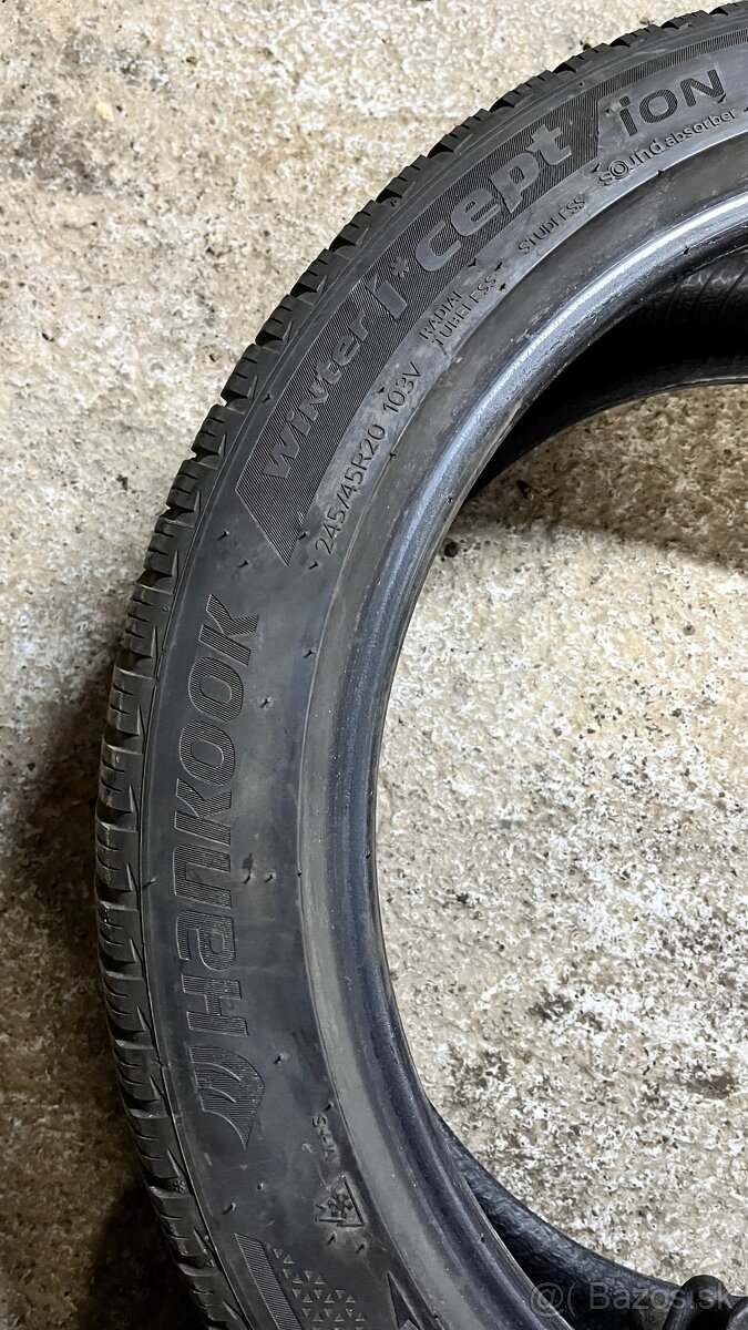 2ks zimné pneu 245/45 r20 - 3