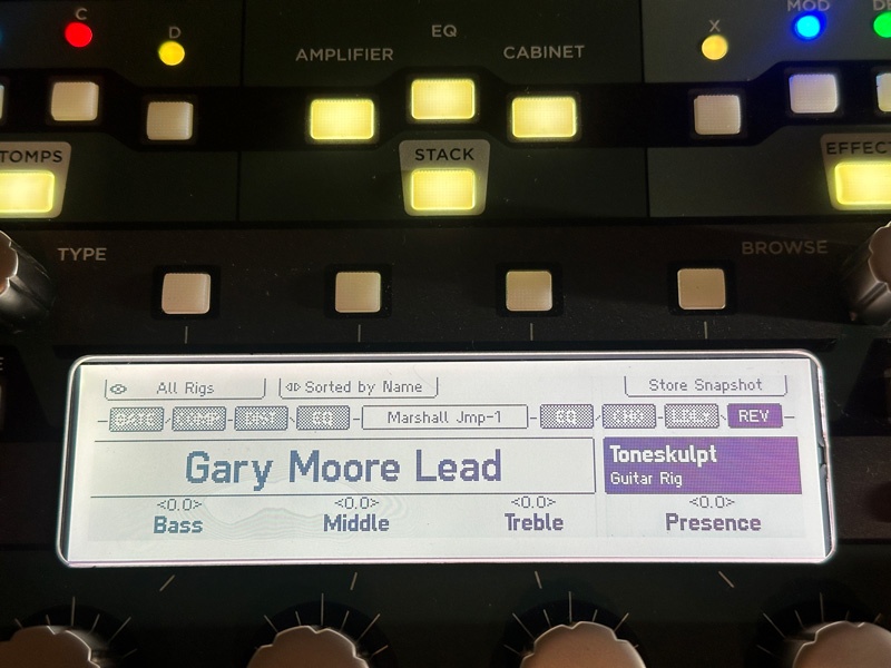 Kemper Profiler Rack preamp/multiefekt + zbierka profilov - 3