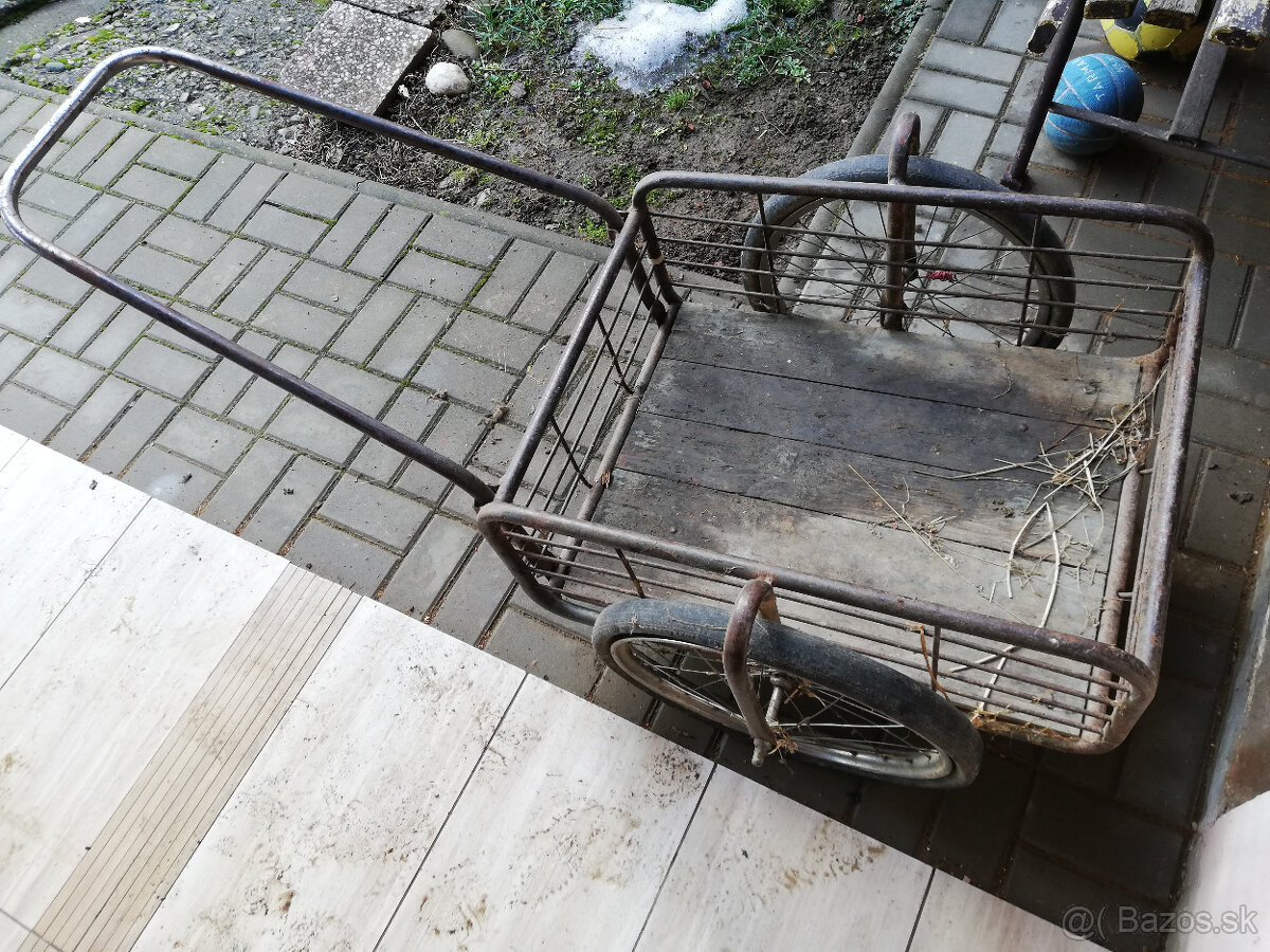 Predám staré ručné káry (2 ks) - 3