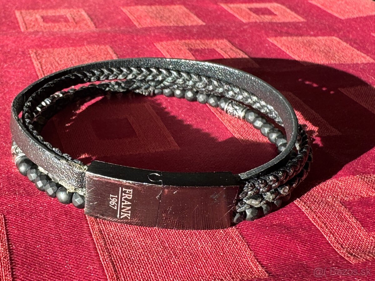 FRANK 1967 pánsky kožený náramok - 3