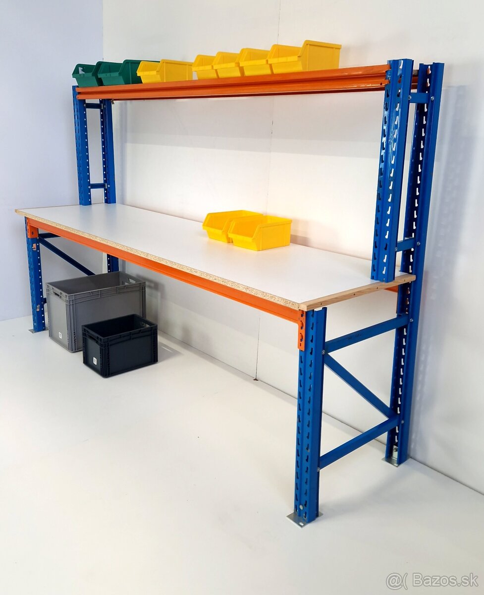 ponk, pracovný stôl do dielne - garáže. Dielenský stol - 3