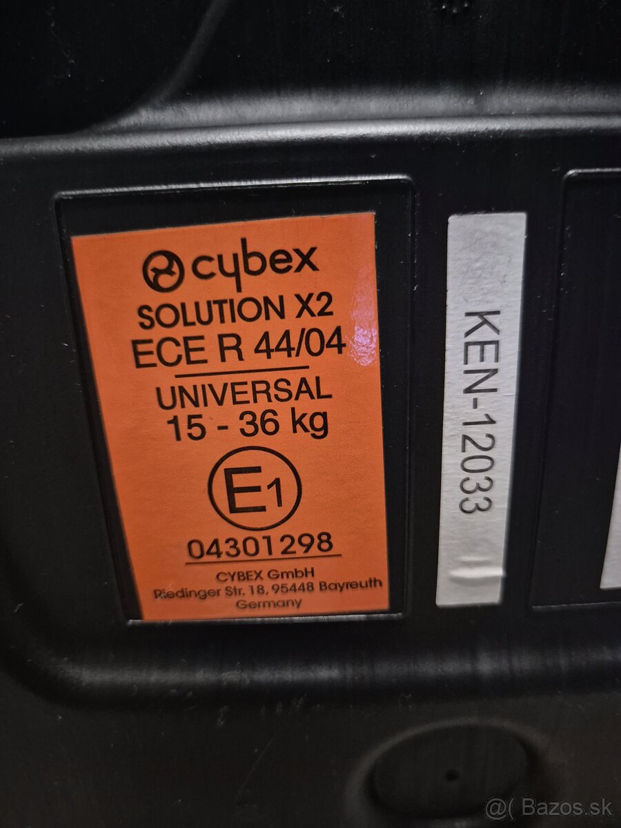Autosedačka Cybex solution x2 - 3