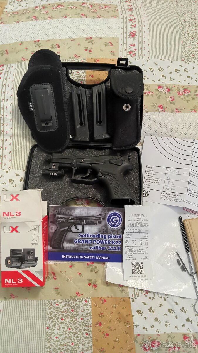 Pištol grand power K22 lr. - 3