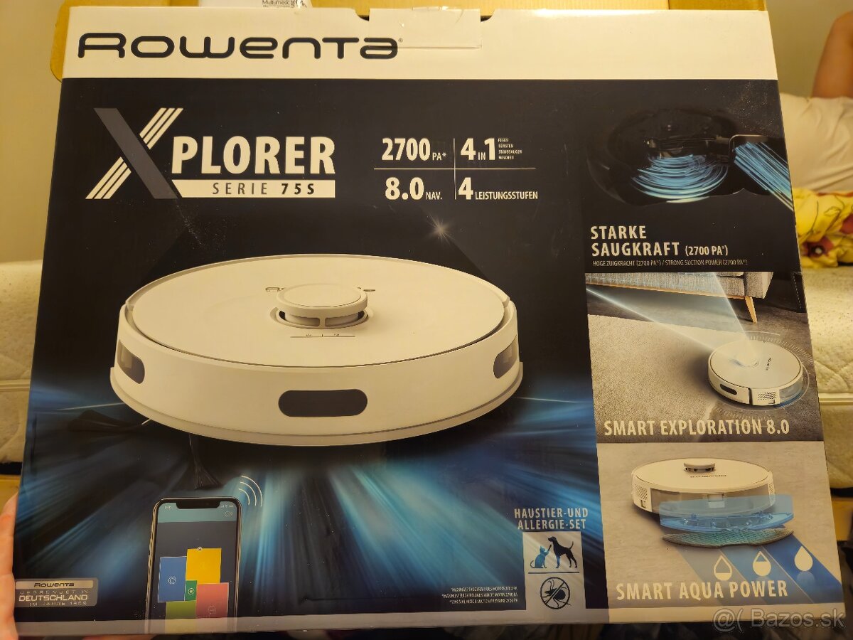 Robotický vysávač Rowenta X-Plorer Serie 75S - 3