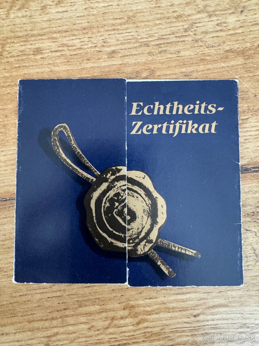 Zlatý prsteň s diamantom, s certifikátom - 3