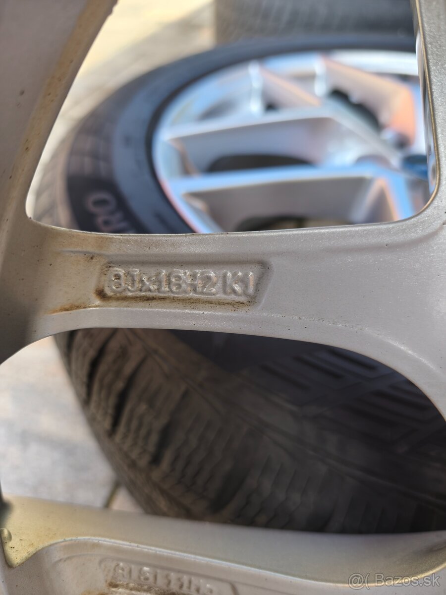 Alu disky Borbet 18" a zimné pneumatiky - 3