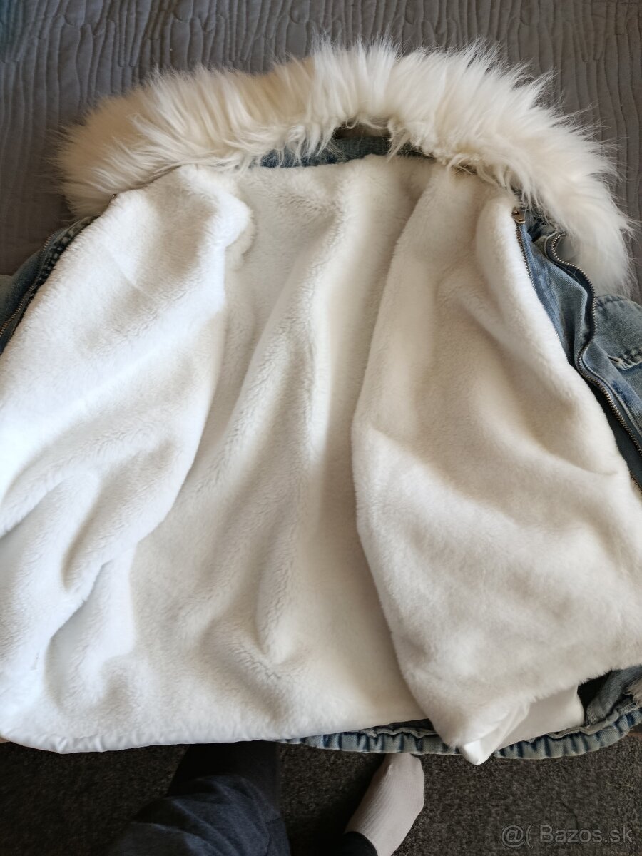 Zimná riflova bunda - 3