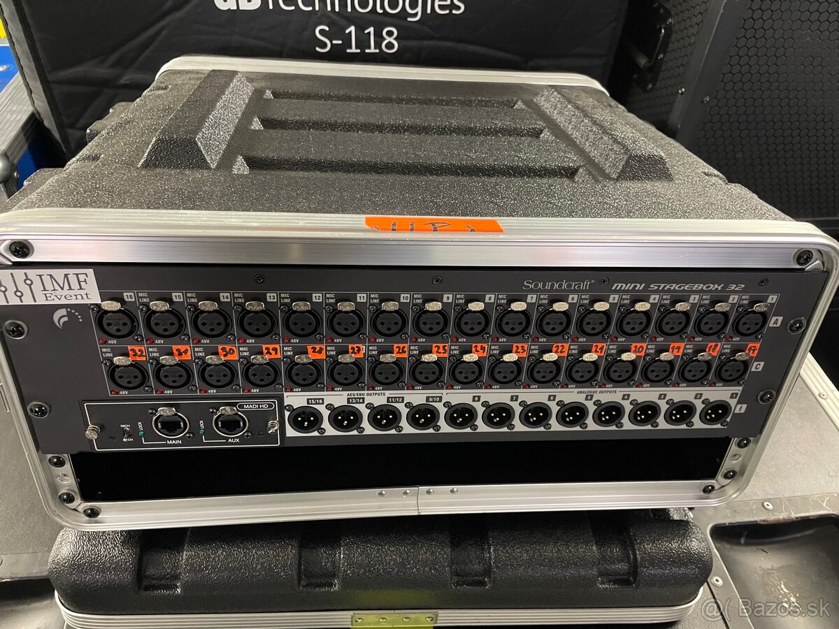 Predám Soundcraft 32R – digitálny ministagebox - 3