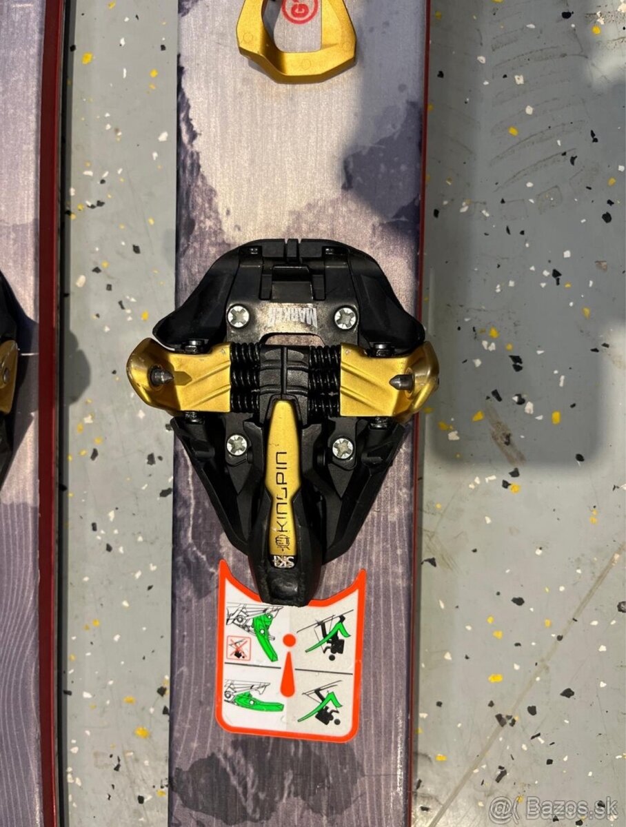 Skialp set - lyze 185 cm - 3