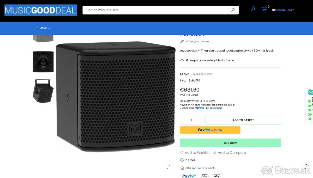 Martin Audio FP4 4ks v case - 3