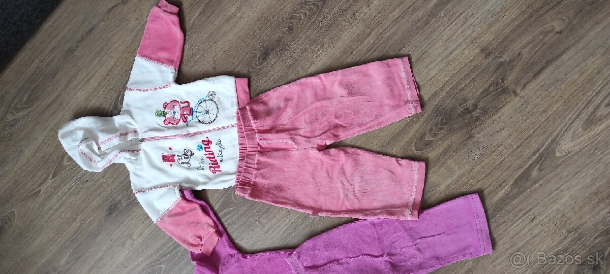 Teplákové súpravy pre dievčatko 6-12 mes. - 3