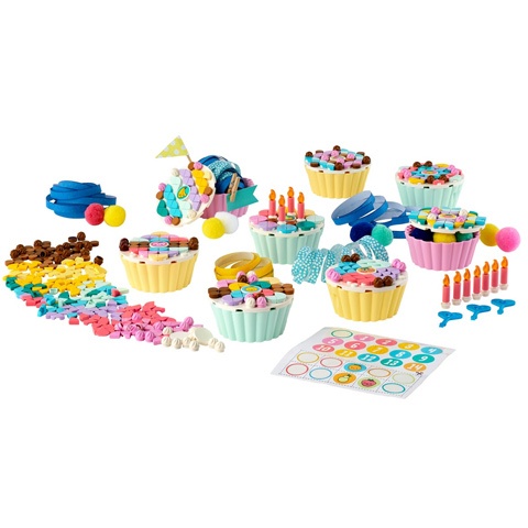 Lego dots - cup cakes - 3