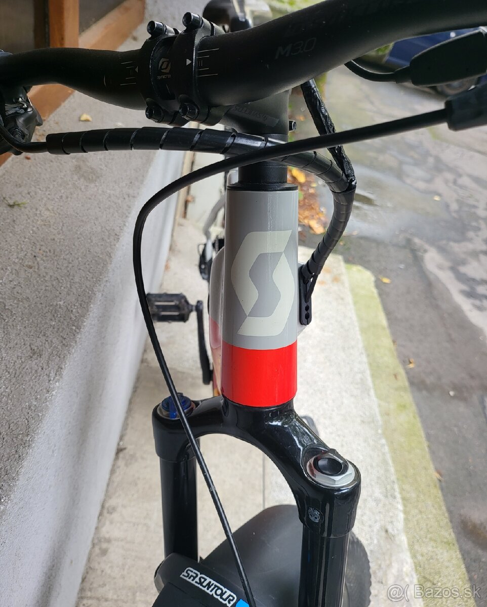 Ebike SCOTT E-ASPECT 20 SILVER/RED - 3