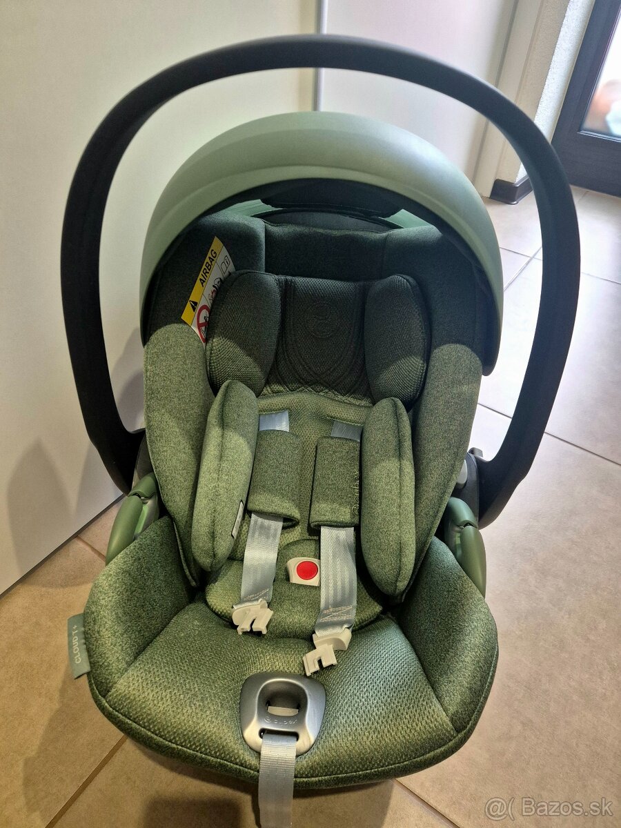 Predam autosedacku Cybex Cloud T i-Size zelena - 3