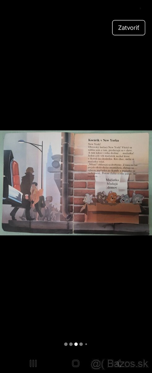 Oliver a spol. KNIHA Walt Disney SK jazyk - 3