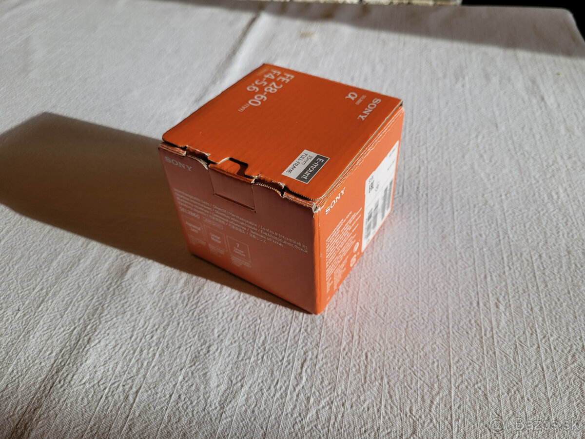 Sony Alpha FE 28-60mm f/4-5.6 objekív - 3