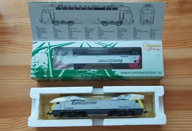 H0 lokomotíva EUROSPRINTER žltá - 3