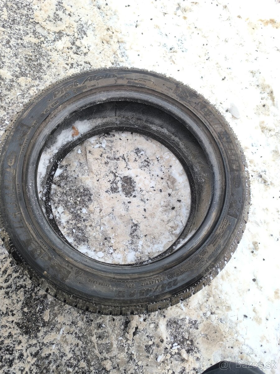 Predám zimné pneumatiky michelin pilot alpin - 3