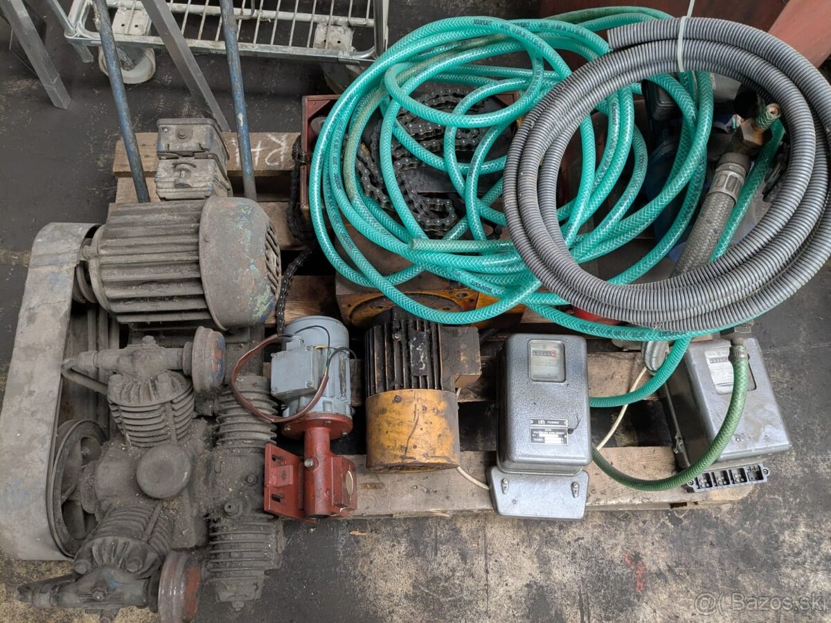 Elektromotory, kompresor a príslušenstvo - výpredaj dielne - 3