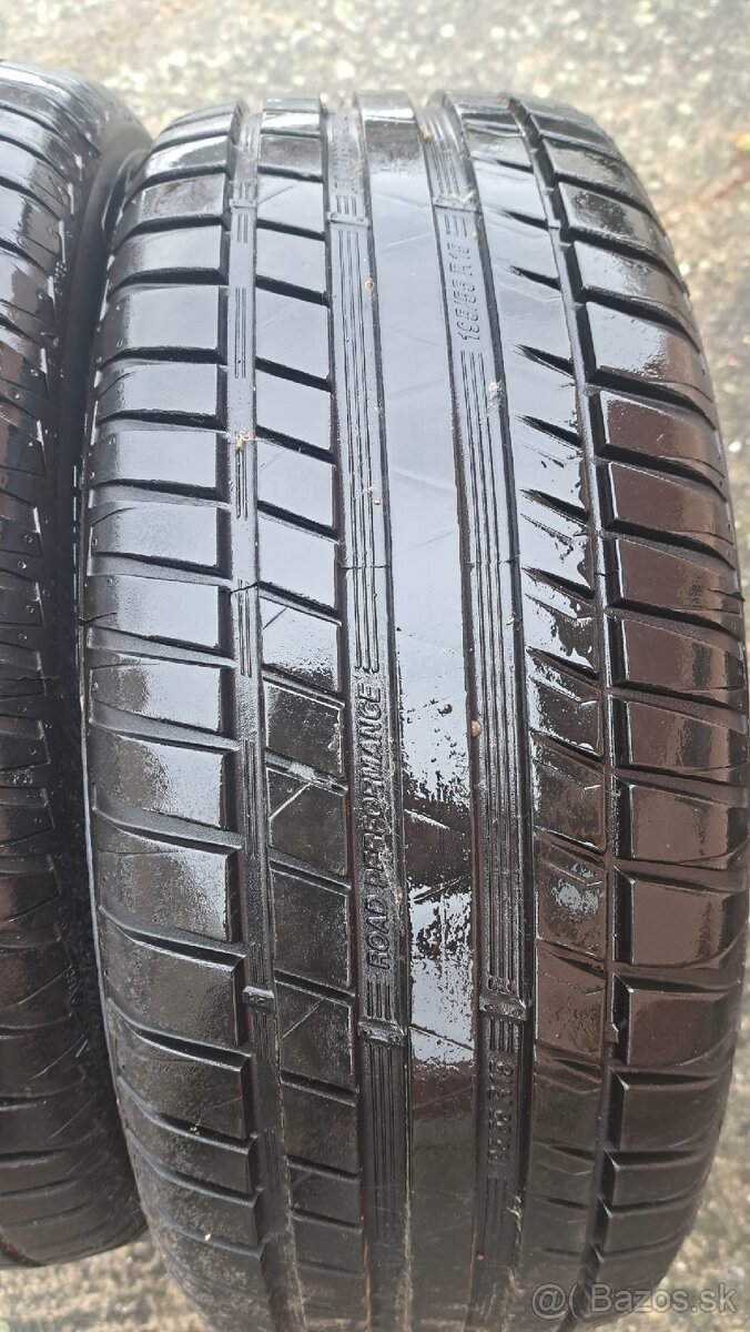 Predám 2ks letné 195/55R15 - 3