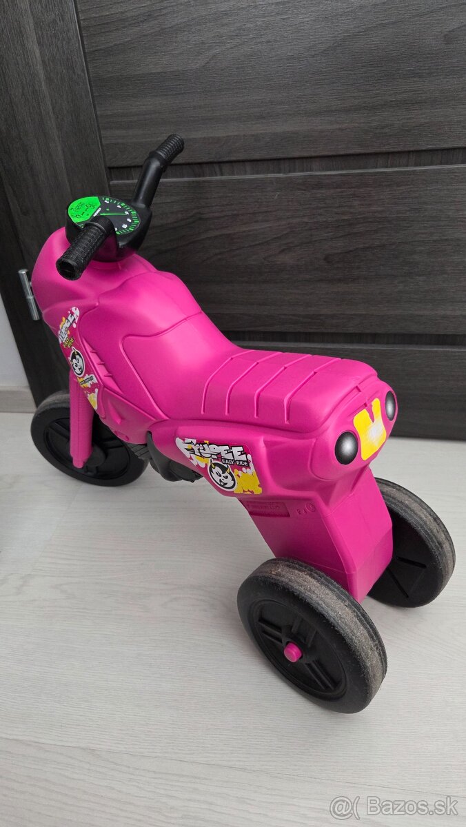 Plastová motorka / odrážadlo, veľké - 3