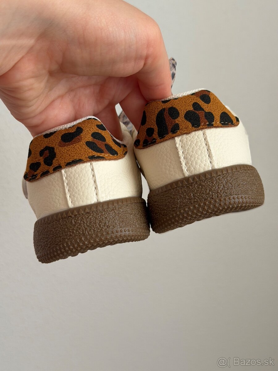 Detské leopardie tenisky 15,5 cm - 3