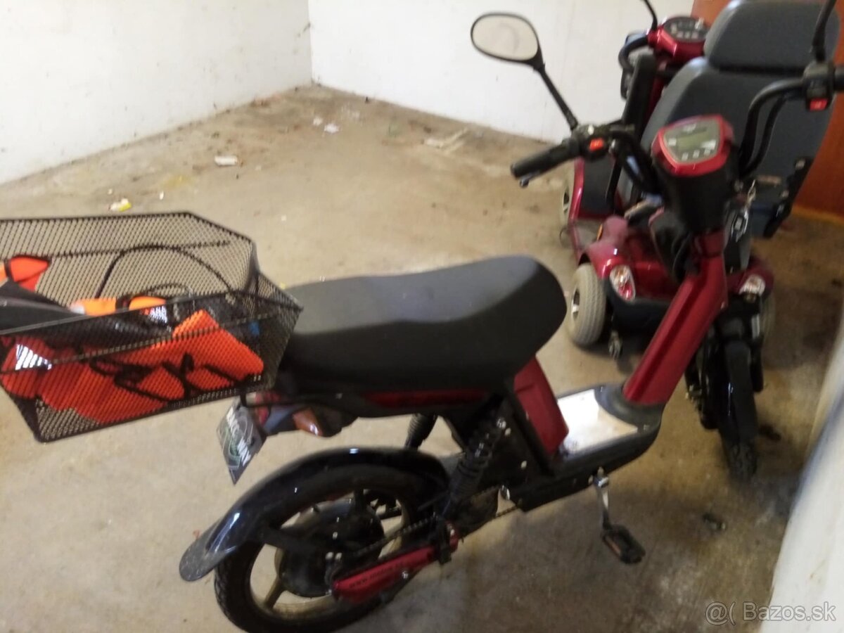 ELEKTRICKA ŠTVORKOLKA PRE SENIOROM + ELEKTRICKÝ MOTOCYKEICK