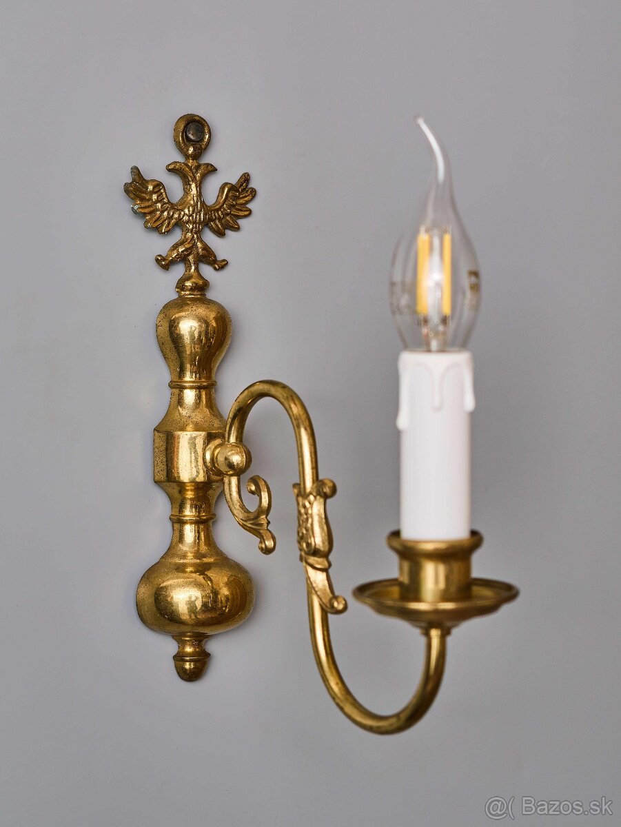 Holandská nástenná lampa / aplika - 3