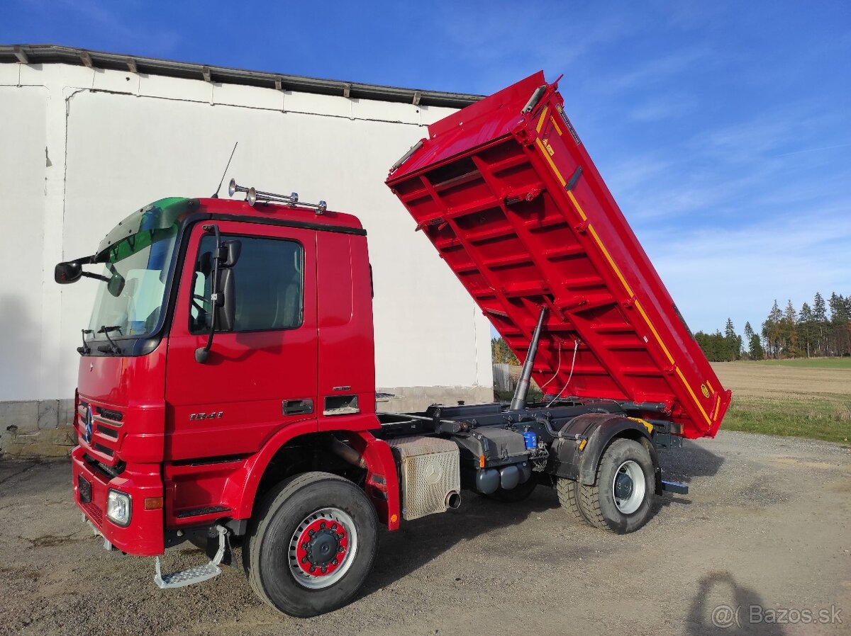 MERCEDES Actros 1841 / 4x4 / sklápěč S3 / Euro 5 / 210 tkm - 3