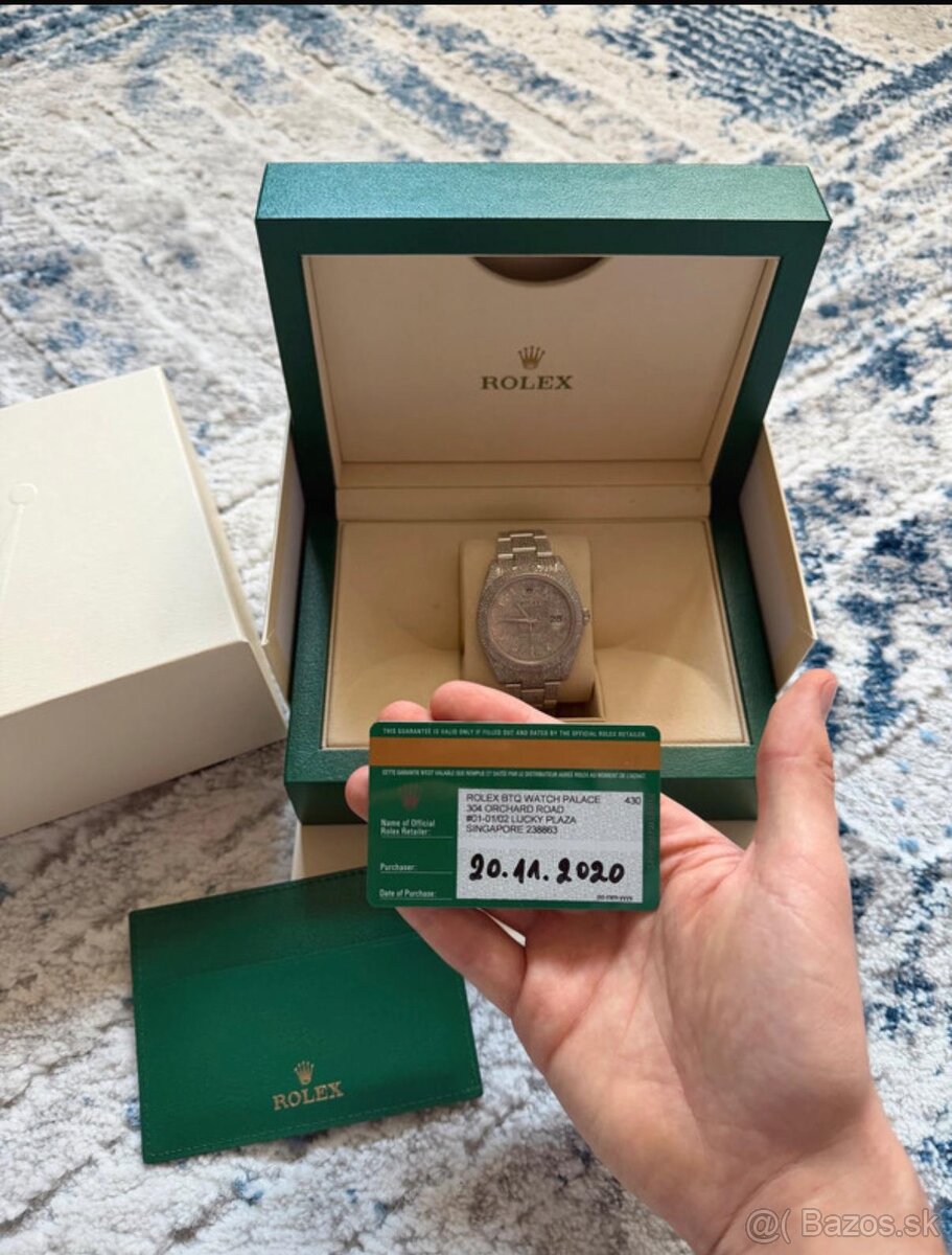 Rolex Datejust Oyster Full Iced Out - 3