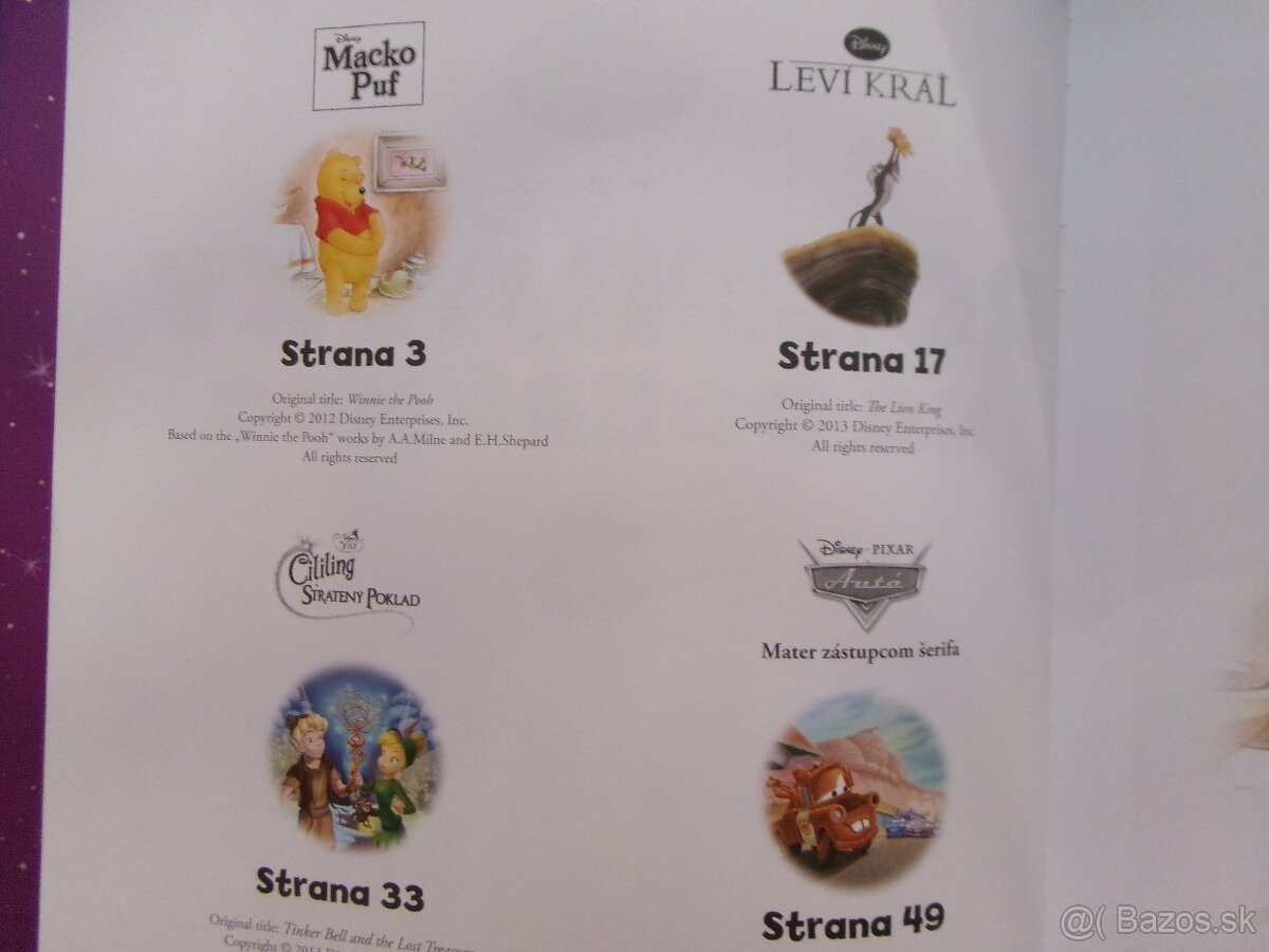 Rozprávky na dobrú noc 3 - Walt Disney. - 3