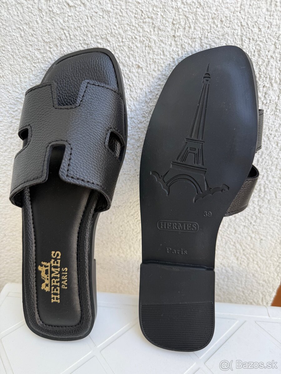 Hermes oran šlapky - 3