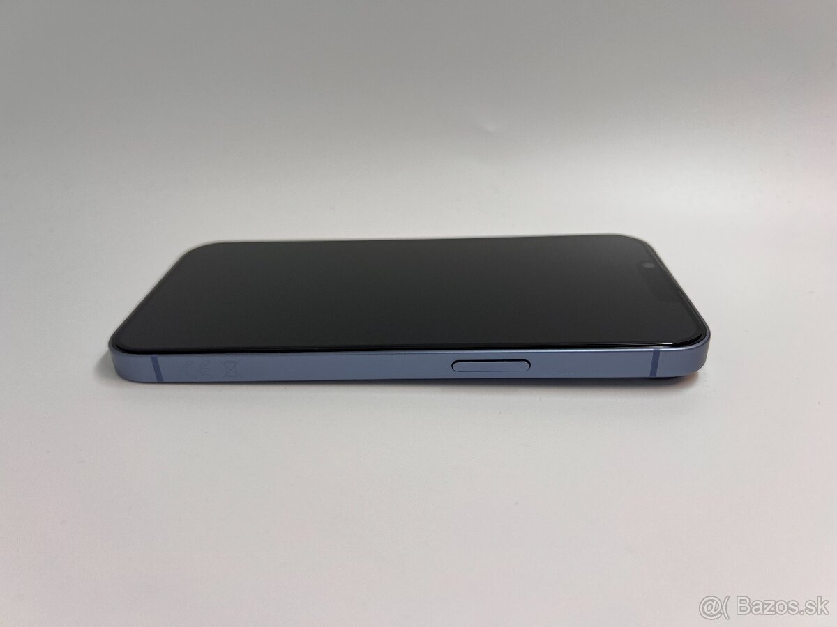 IPHONE 14 BLUE 128GB ZÁRUKA - STAV AKO NOVÝ - 3