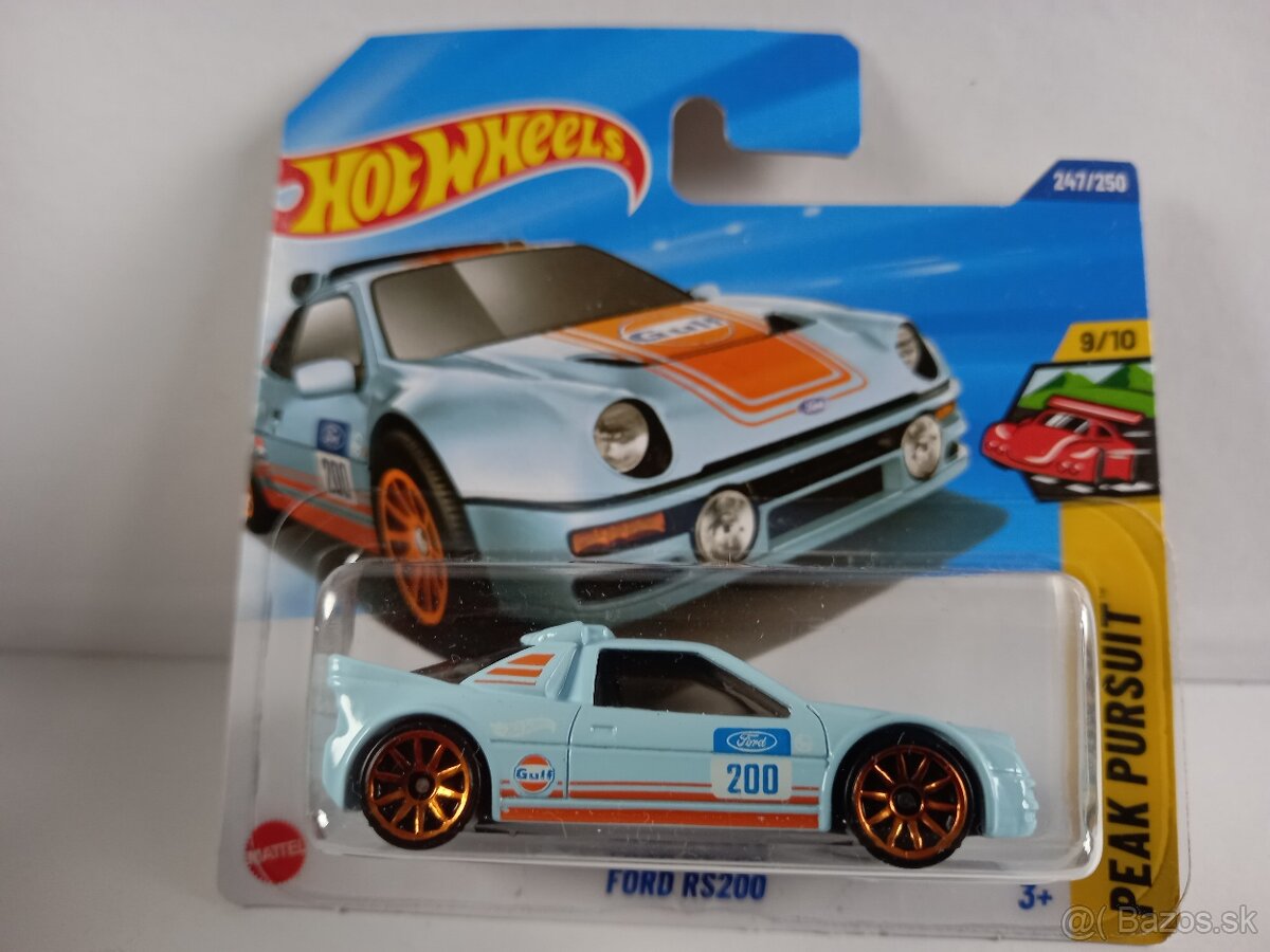 HOT WHEELS - FORD GT40,GT40 Mk.IV, RS200-GULF - 3