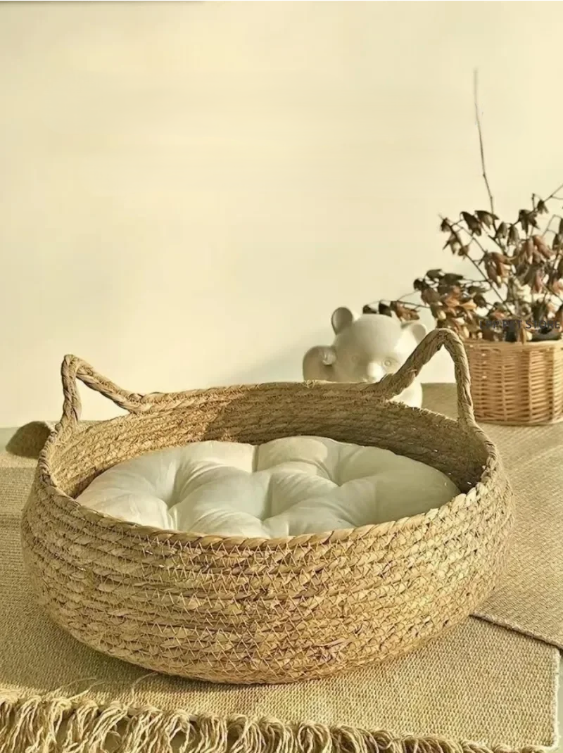 Pelech hniezdo - prírodná hnedá, veľkosť L- do 10 kg - 3