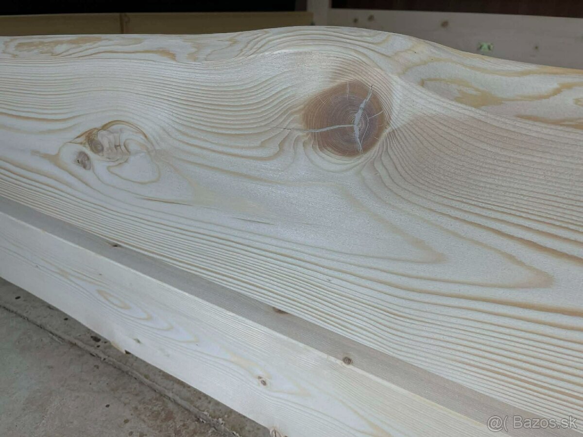 Masívna smreková posteľ 180 × 200 cm - 3