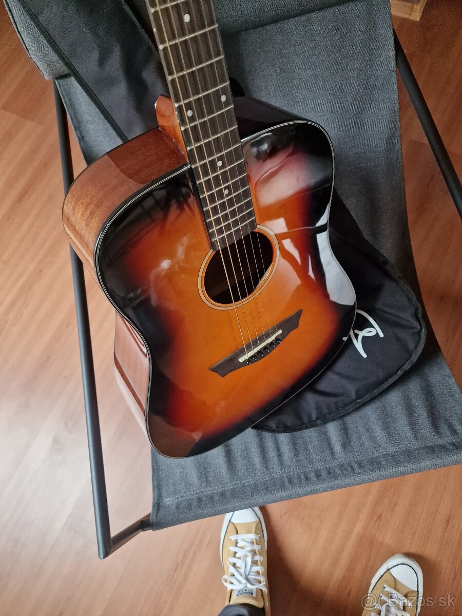Predám akustickú gitaru Dean axs tobacco sunburst - 3